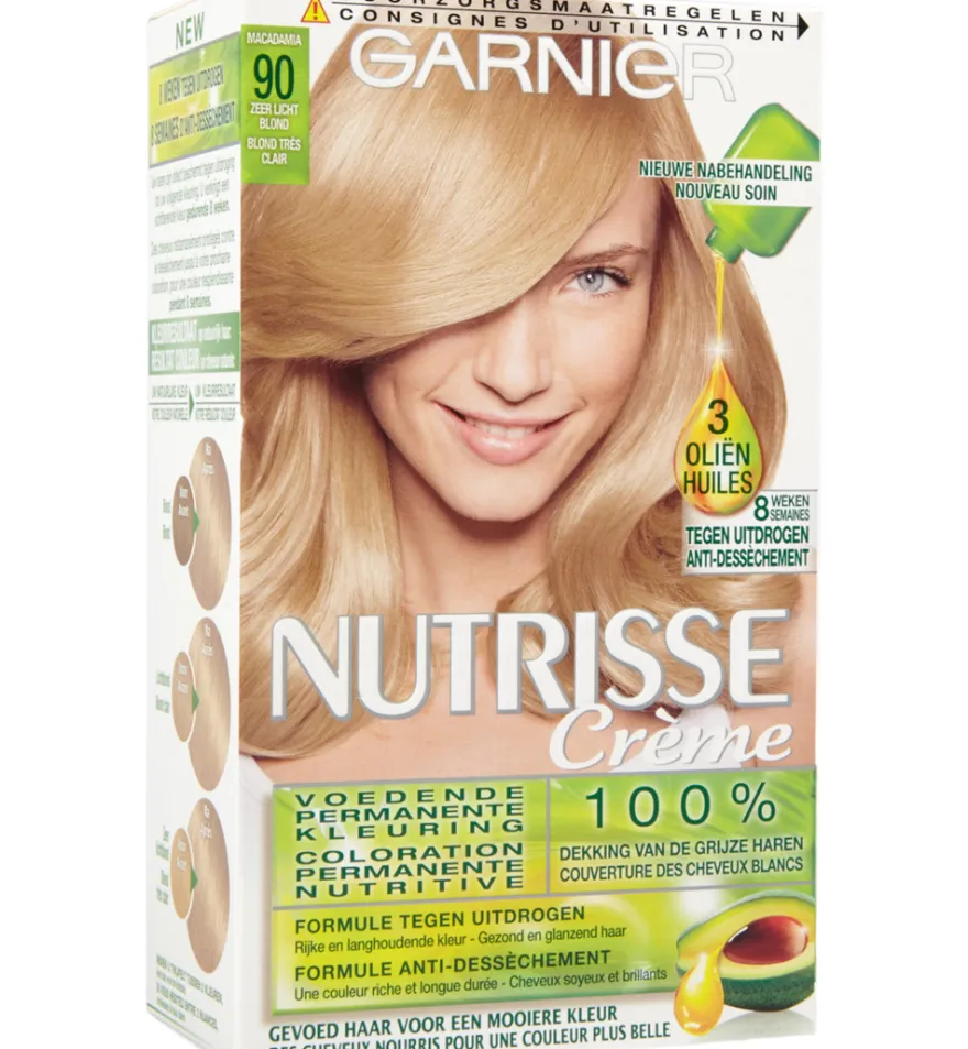 Garnier Nutrisse Creme 9,0/90 Blonde Pepite (1 set)