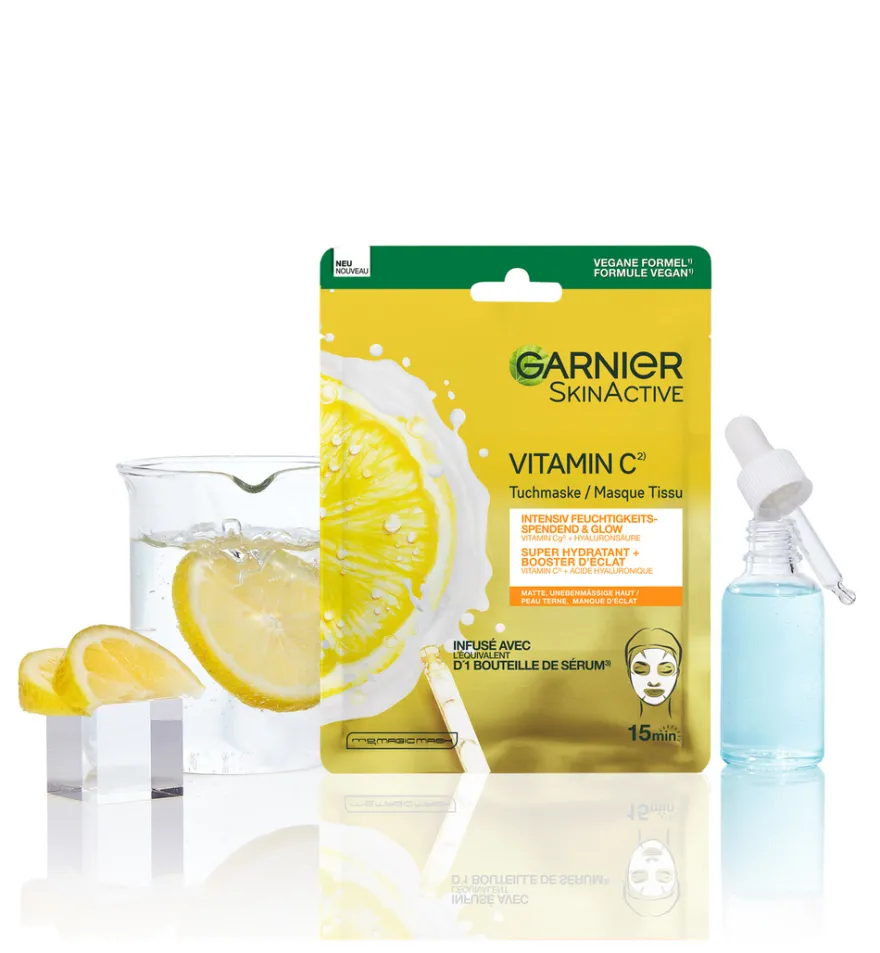 Garnier Skin Active Masker Tissues Vitamine C (28 gr)