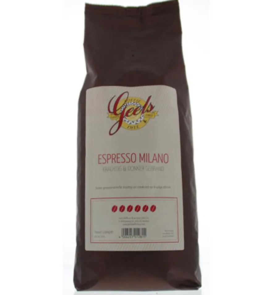 Geels Espresso Milano Donkere Bonen (1000 gr)