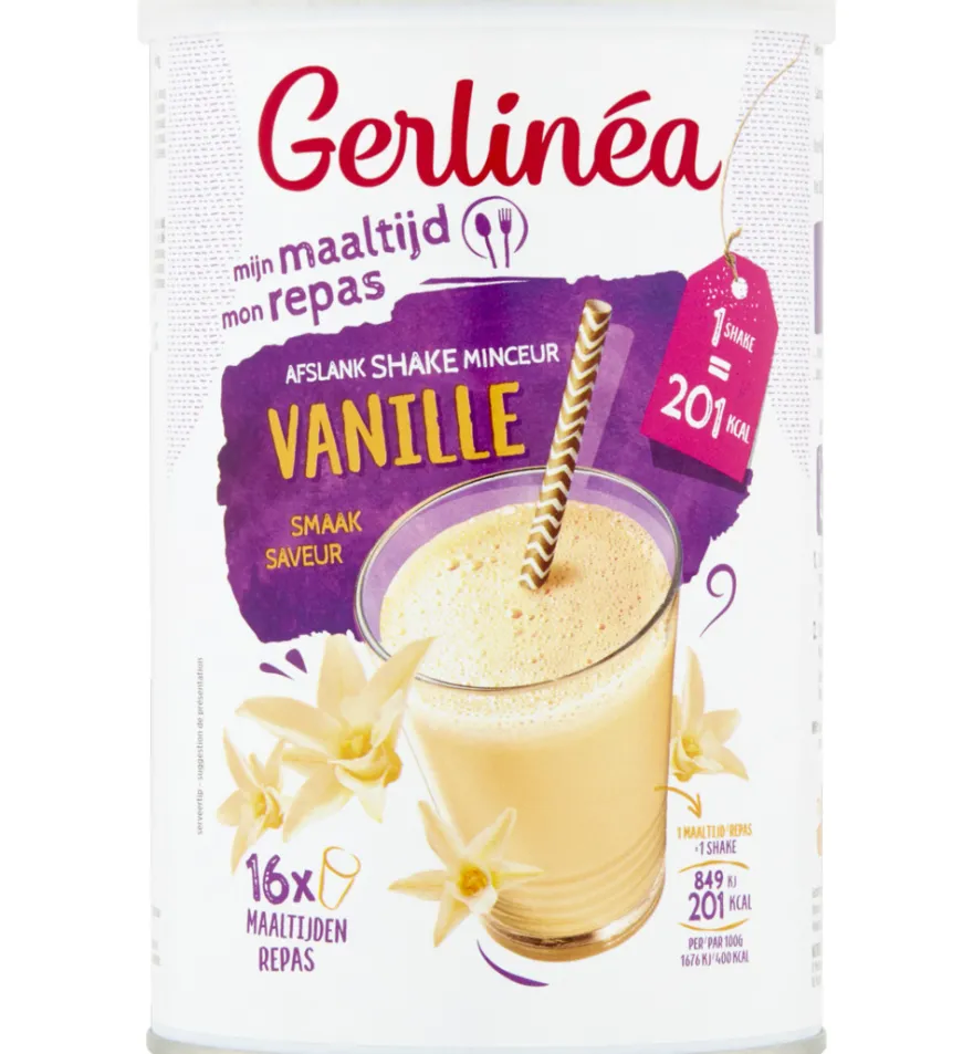 Gerlinéa Afslank Maaltijdshake Vanille smaak (436 gr)