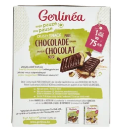 Gerlinéa Crusty Snack Pure Chocolade (160 gr)