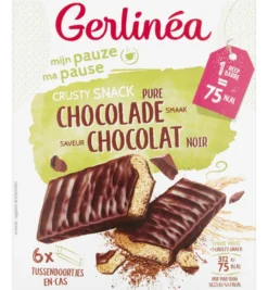 Gerlinéa Crusty Snack Pure Chocolade (160 gr)