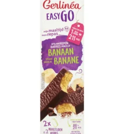 Gerlinéa Easy Go Afslank Maaltijdrepen Banaan (2 x 58 gr)