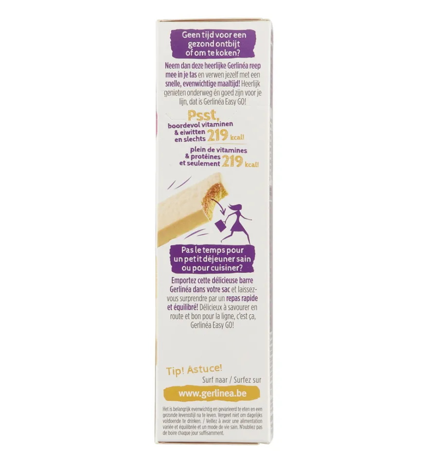 Gerlinéa Easy Go Afslank Maaltijdrepen Banaan (2 x 58 gr)