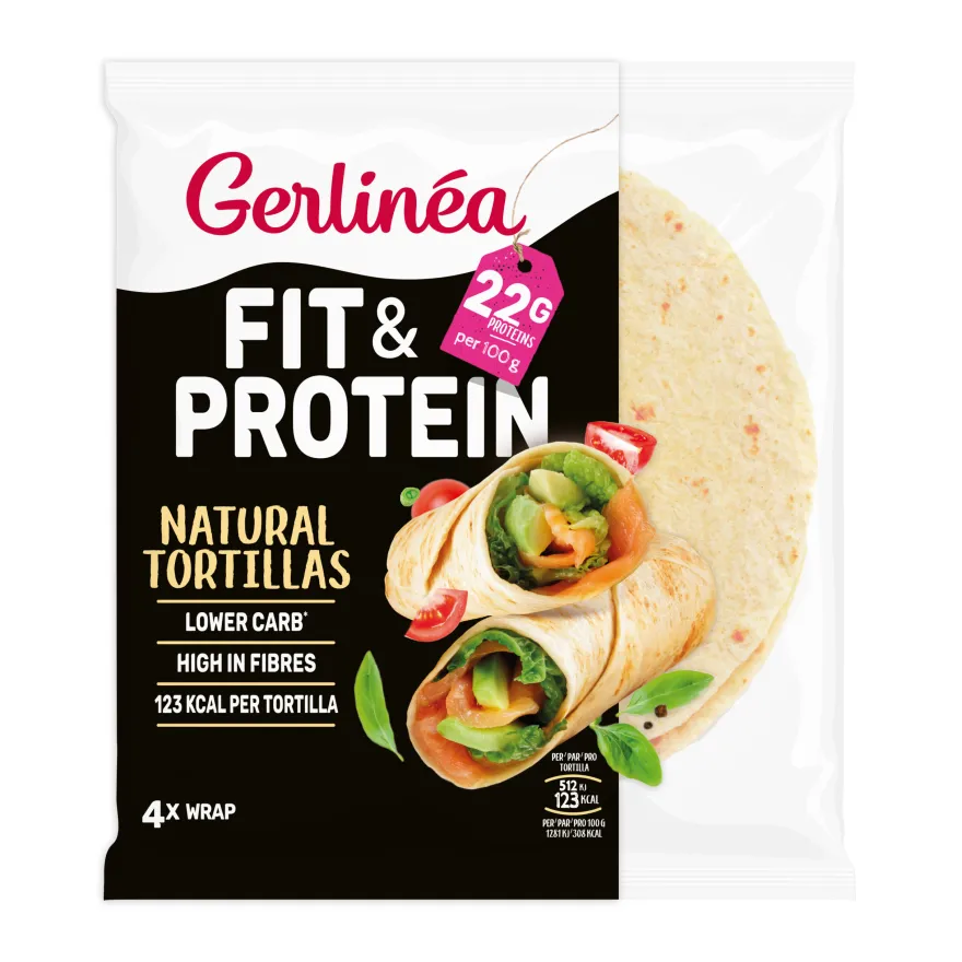 Gerlinéa Fit & Protein Wraps Naturel (160 gr)