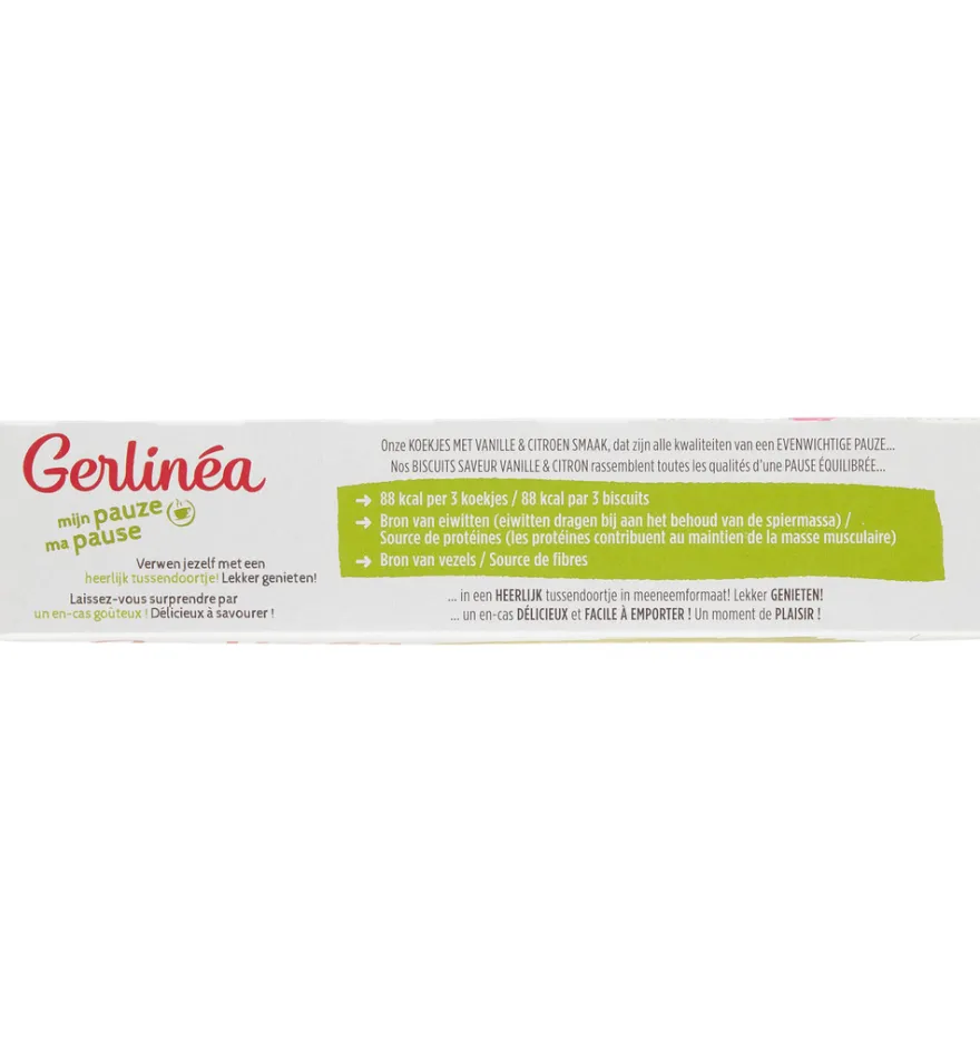 Gerlinéa Koekjes Vanille & Citroen smaak (156 gr)
