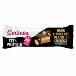 Gerlinea Fit & Protein Dark Chocolate Peanuts Reep (45 gr)