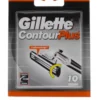 Gillette Contour plus mesjes (10 stuks)