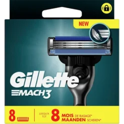 Gillette Mach3 Blades (8 stuks)