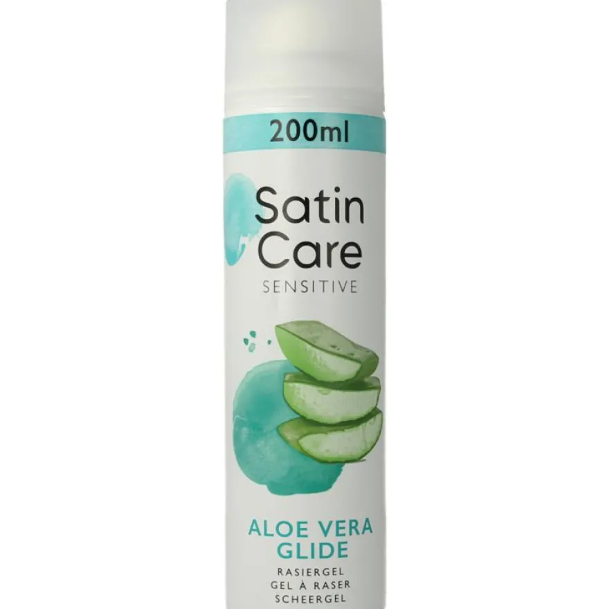 Gillette Satin care scheergel gevoelige huid (200 ml)
