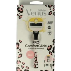 Gillette Venus Comfortglide Coconut Modular Leopard Razor (1 stuk)