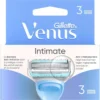 Gillette Venus Intimate Scheermesjes (3 stuks)
