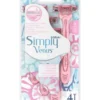 Gillette Venus simply wegwerpmesjes (4 stuks)
