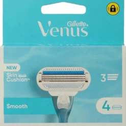 Gillette Venus smooth mesjes (4 stuks)