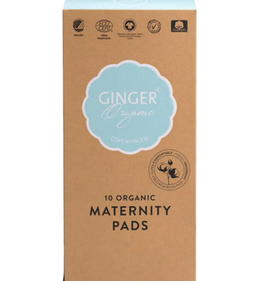 Ginger Organic Kraamverband (10 stuks)