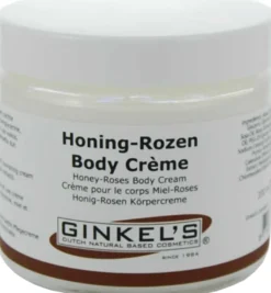 Ginkel’s Bodycreme honing rozen (200 ml)