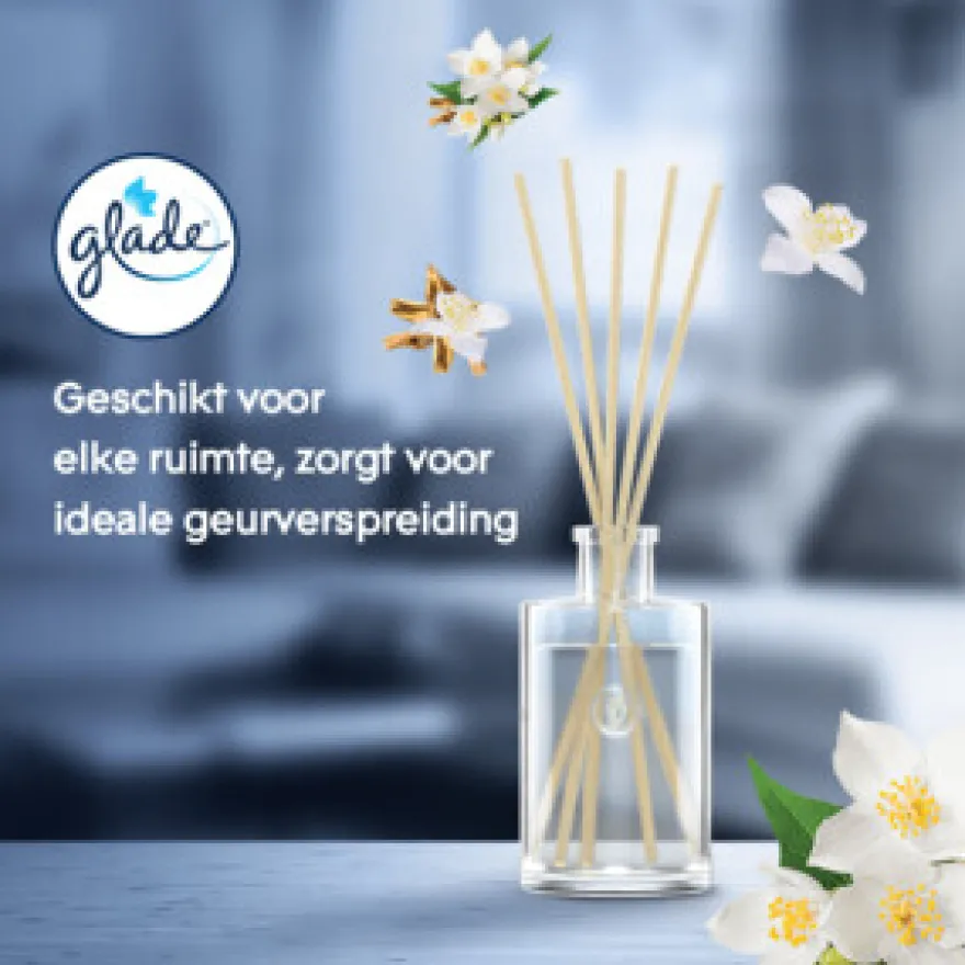 Glade Reed Diffuser Sensual Sandalwood & Jasmine (50 ml)