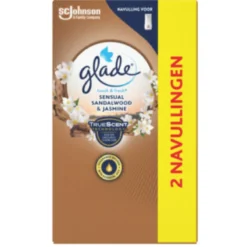 Glade Touch&fresh Navul Duo Sensual Sandalwood & Jasmine (2 x 10 ml)