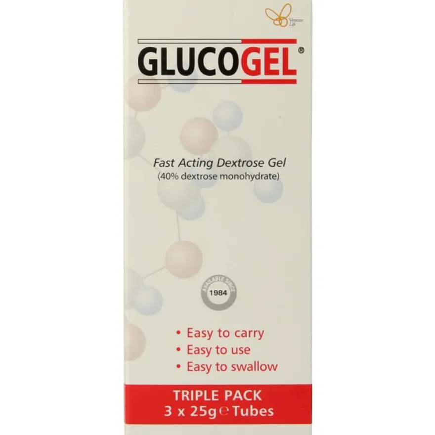 Glucogel Glucogel (3 x 25 gr)