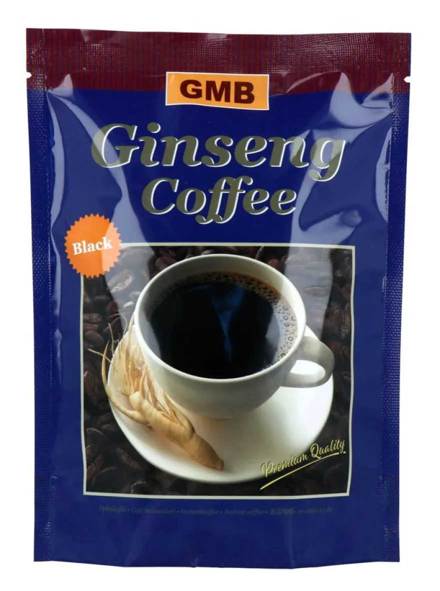 Gmb Ginseng Coffee Zwart (20 stuks)