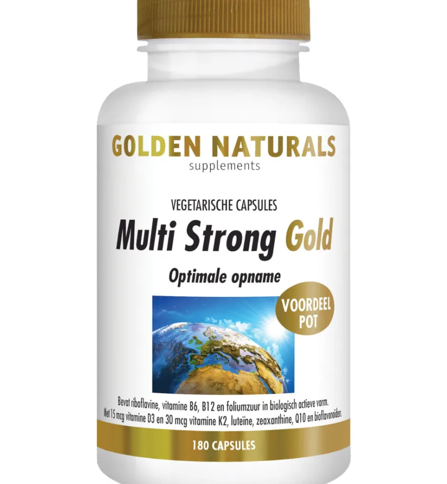 Golden Naturals Multi strong gold (180 vega capsules)