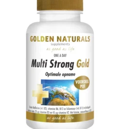 Golden Naturals Multi strong gold (180 tabletten)