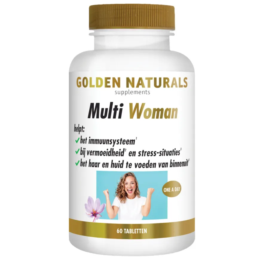 Golden Naturals Multi Woman (60 tabletten)