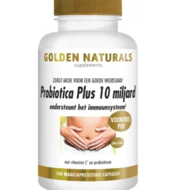 Golden Naturals Probiotica 10 Miljard (180 vega capsules)