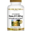 Golden Naturals Vitamine B12 3000Mcg (60 zuigtabletten)
