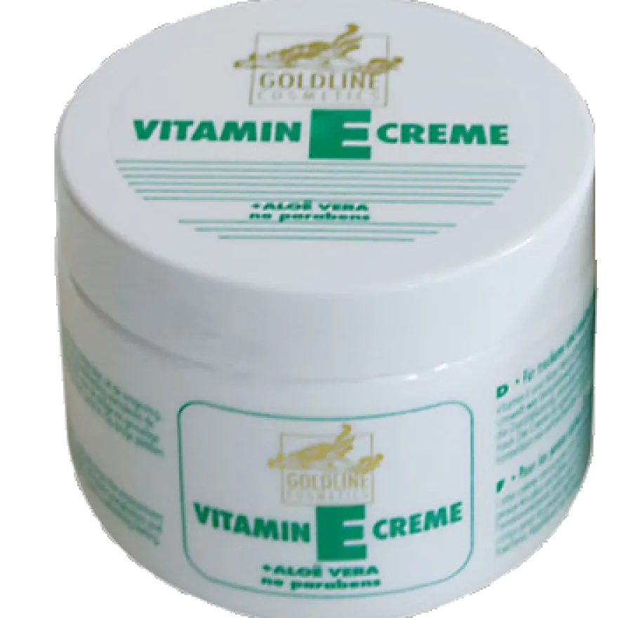 Goldline Vitamine E Creme Gevoelige Huidgroen (250 ml)