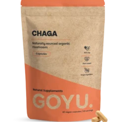 Goyu Chaga Capsules Biologisch – 60 Capsules Paddenstoel Vruchtlichaam (60 capsules)