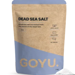 Goyu Dode Zeezout – 100% Natuurlijk Mineraalzout voor Bad & Voetbad (1000 gr)
