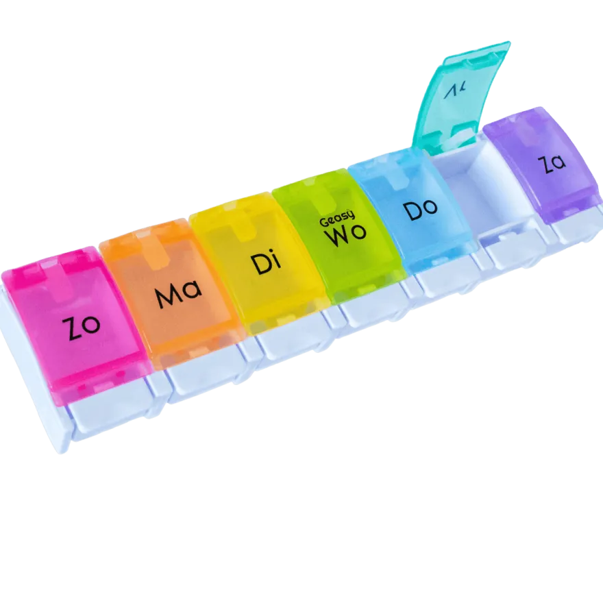 Goyu Pillendoos Rainbow – 7-dagen Pillenorganizer (1 stuk)
