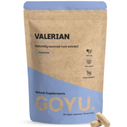 Goyu Valeriaan Extract Capsules – Valeriana Officinalis – 60 Capsules (60 capsules)