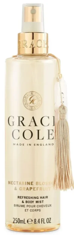 Grace Cole Nectararine Blossom & Grapefruit Refreshing Hair & Body Mist (250 ml)