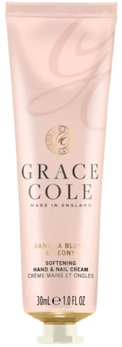 Grace Cole Vanilla Blush & Peony Softening Hand & Nail Cream (30 ml)