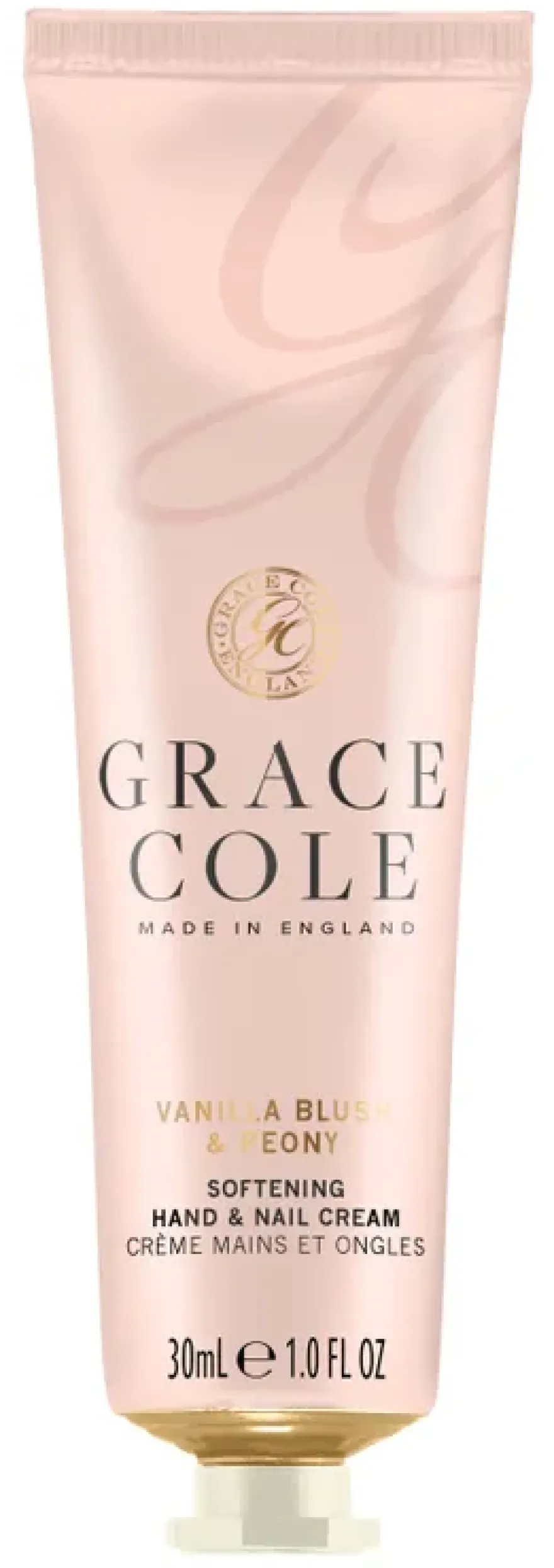 Grace Cole Vanilla Blush & Peony Softening Hand & Nail Cream (30 ml)