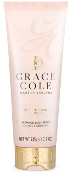 Grace Cole Vanilla Blush & Peony Radiance Body Scrub (225 gr)