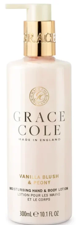 Grace Cole Vanilla Blush & Peony Hand & Body Lotion (300 ml)