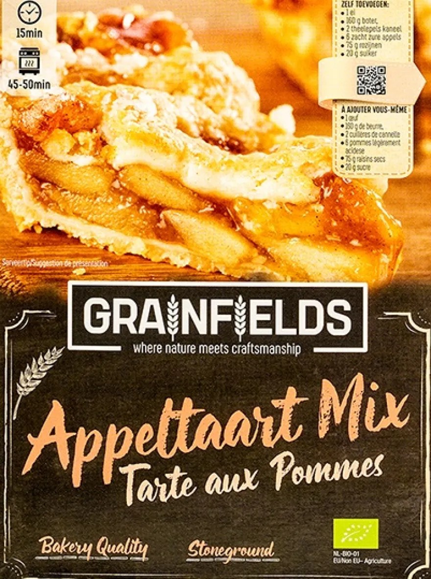 Grainfields Appeltaartmix (400 gr)