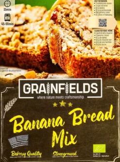 Grainfields Bananenbroodmix (200 gr)