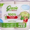 Grazie Natural Toiletpapier 2-laags (4 stuks)