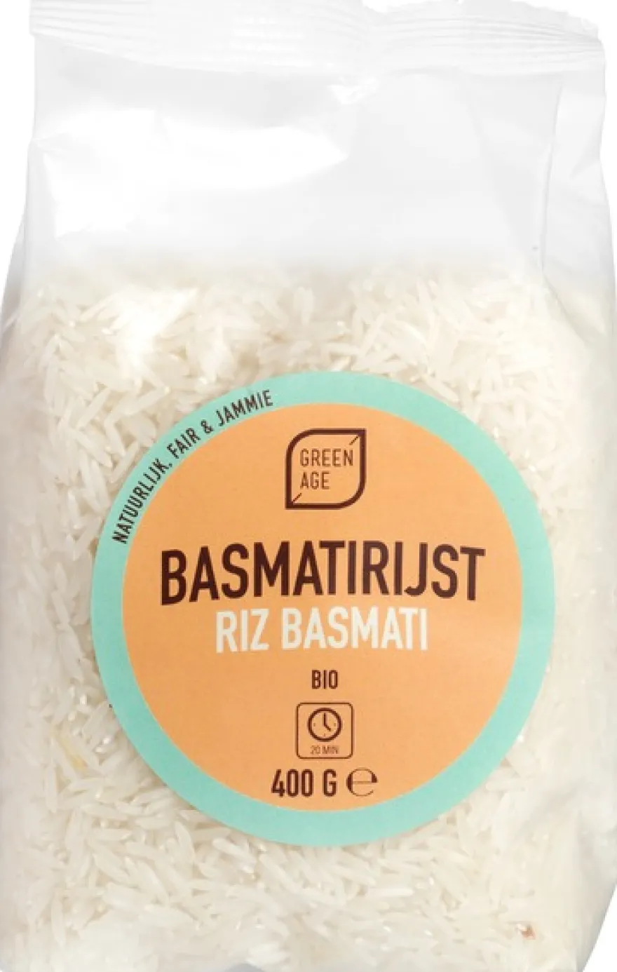 GreenAge Basmatirijst Wit (400 gr)
