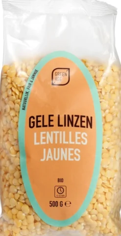 GreenAge Gele-Linzen (500 gr)