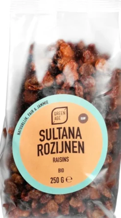 Greenage Rozijnen Sultana (250 gr)