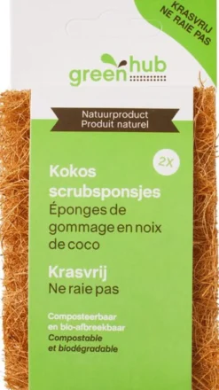 Greenhub Scrubspons (2 stuks)