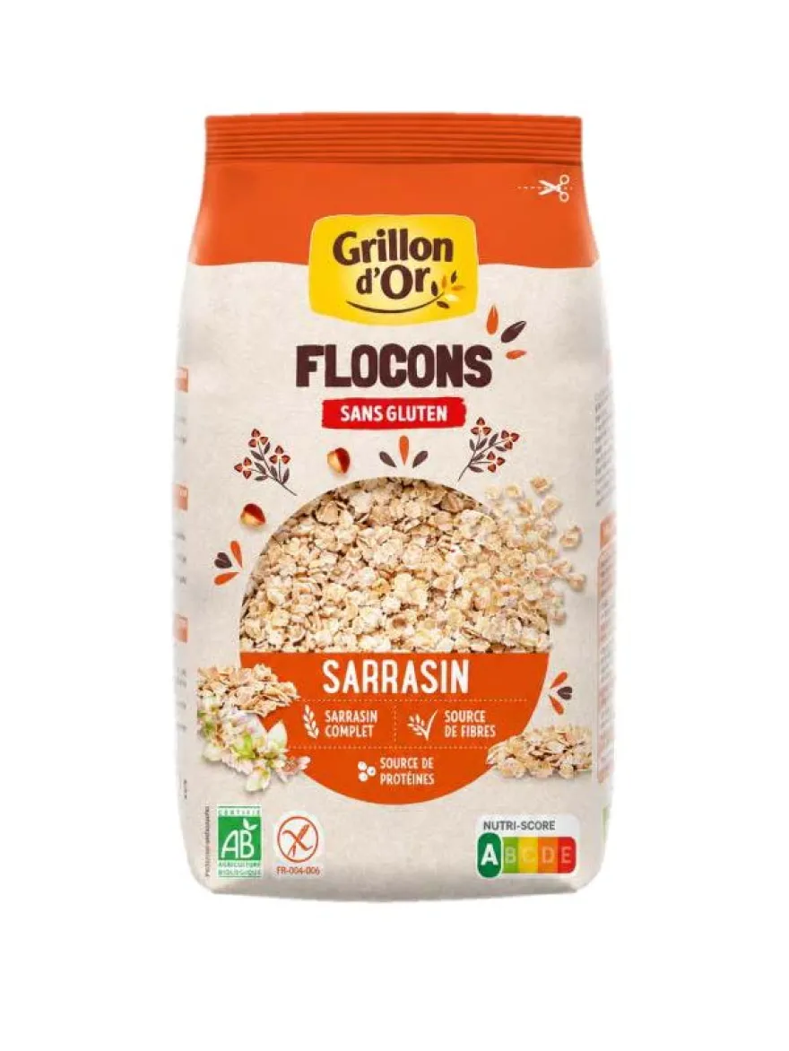 Grillon D’or Boekweitvlokken Bio (500 gr)