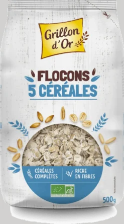 Grillon D’or 5-korenvlokken Bio (500 gr)