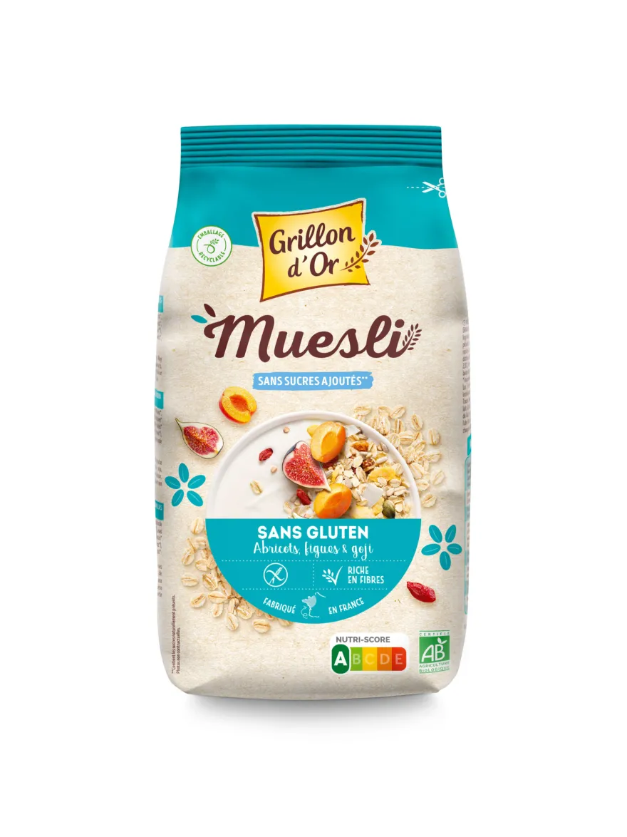 Grillon D’or Muesli zonder Gluten Bio (500 gr)