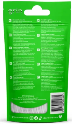 Grin Clean Super Fresh Floss Picks (36 stuks)